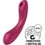 SATISFYER - CURVE TRINITY 1 AIR PULSE VIBRATION RED